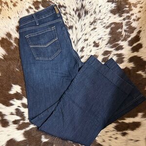 Aria Dark Wash Perfect Rise Trouser